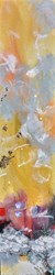 Resplendent 1/3 TRIPTYCH by Danielle O'Connor Akiyama - Glazed Original Painting on Box Canvas sized 10x48 inches. Available from Whitewall Galleries